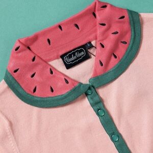 VooDoo Vixen Watermelon Cardigan Pink Size  L